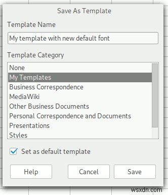 리브레오피스(LibreOffice) 기본 글꼴과 글꼴 크기 변경하는 완벽 가이드