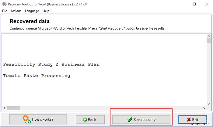 Recovery Toolbox for Word 후기: 손상된 Word 파일을 쉽게 복구하는 방법