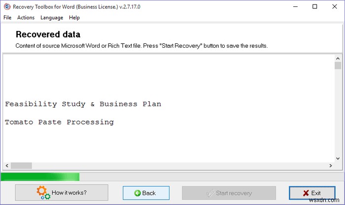 Recovery Toolbox for Word 후기: 손상된 Word 파일을 쉽게 복구하는 방법