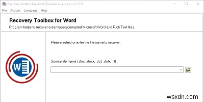 Recovery Toolbox for Word 후기: 손상된 Word 파일을 쉽게 복구하는 방법