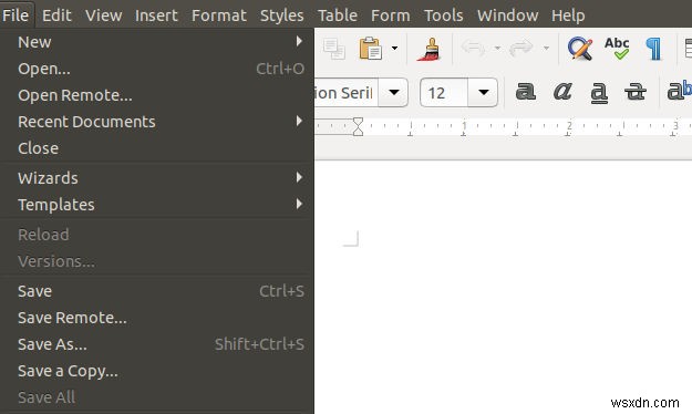 LibreOffice로 문서를 암호화하는 방법