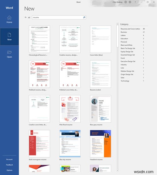 Microsoft Word로 완벽한 이력서 만드는 방법 A to Z