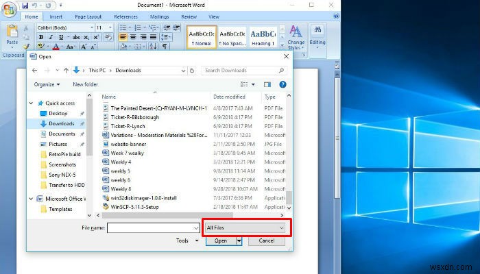 저장하지 못한 Microsoft Word 문서 복구하는 방법 총정리