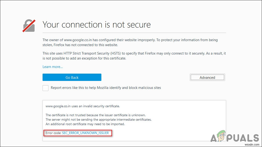 파이어폭스(Firefox) SEC_ERROR_UNKNOWN_ISSUER 오류 해결 방법 총정리