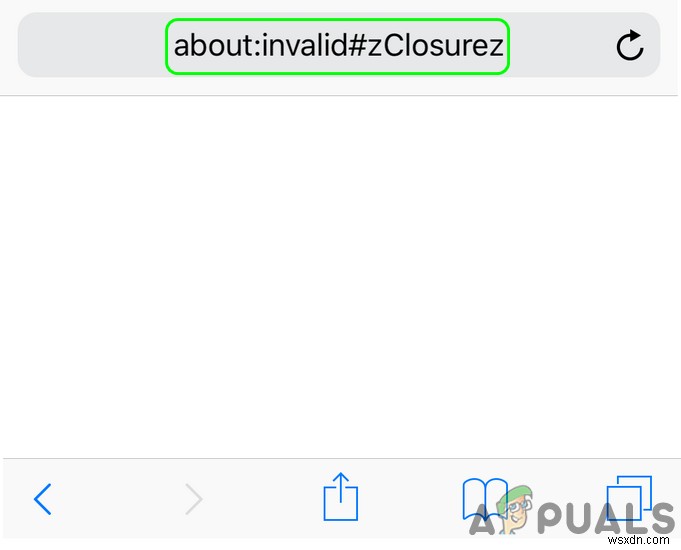 브라우저 about:invalid#zClosurez 오류 해결 방법