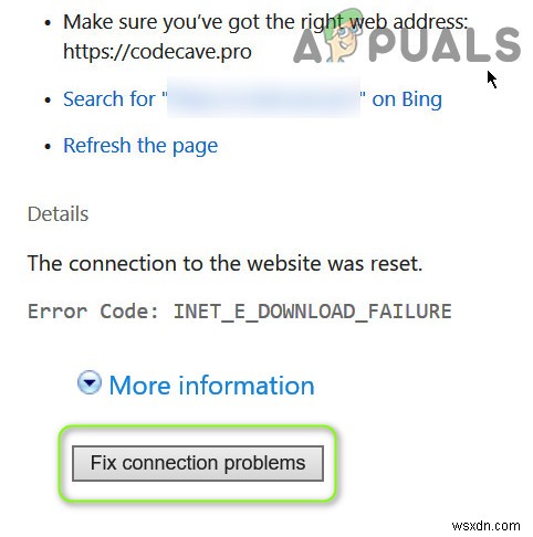 INET_E_DOWNLOAD_FAILURE 오류 해결 방법 완벽 가이드