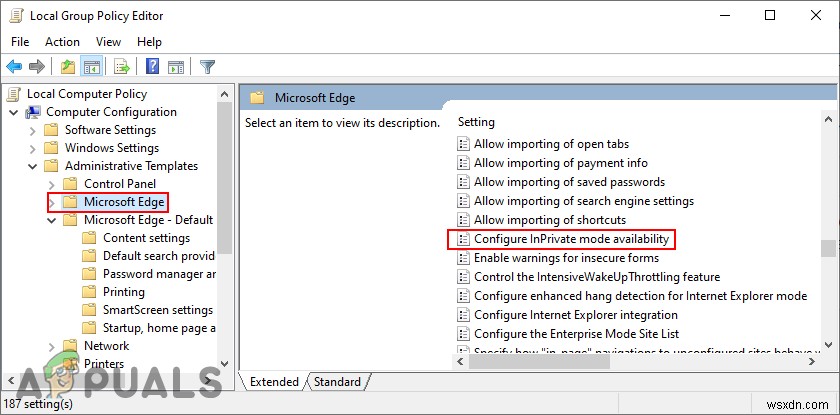 Microsoft Edge에서 InPrivate 브라우징 비활성화하는 방법 총정리