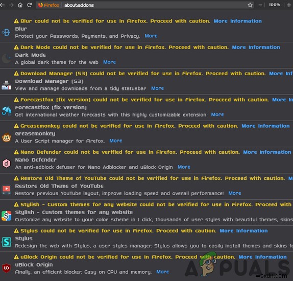 Firefox 애드온이 작동하지 않을 때? 원인 분석과 12가지 해결 방법