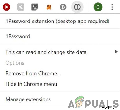 1Password 크롬 확장 프로그램이 작동하지 않을 때 해결 방법 10가지