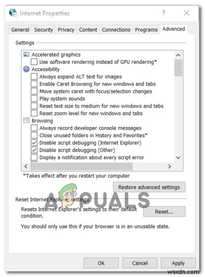 Edge 및 IE 11에서 발생하는 INET_E_DOWNLOAD_FAILURE 오류 코드 해결 방법