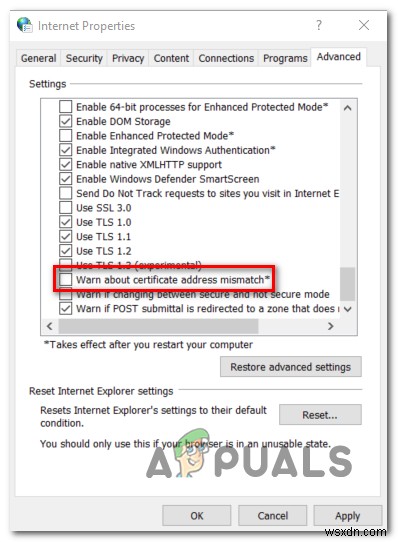 Internet Explorer 또는 Edge에서 DLG_FLAGS_SEC_CERT_DATE_INVALID 오류 해결 방법