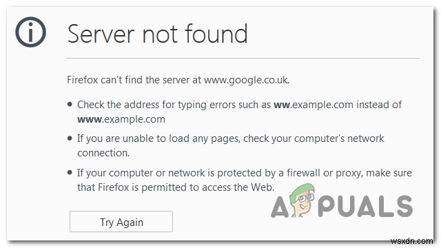 Firefox 서버를 찾을 수 없음 오류 해결 방법 – 단계별 문제 해결 가이드