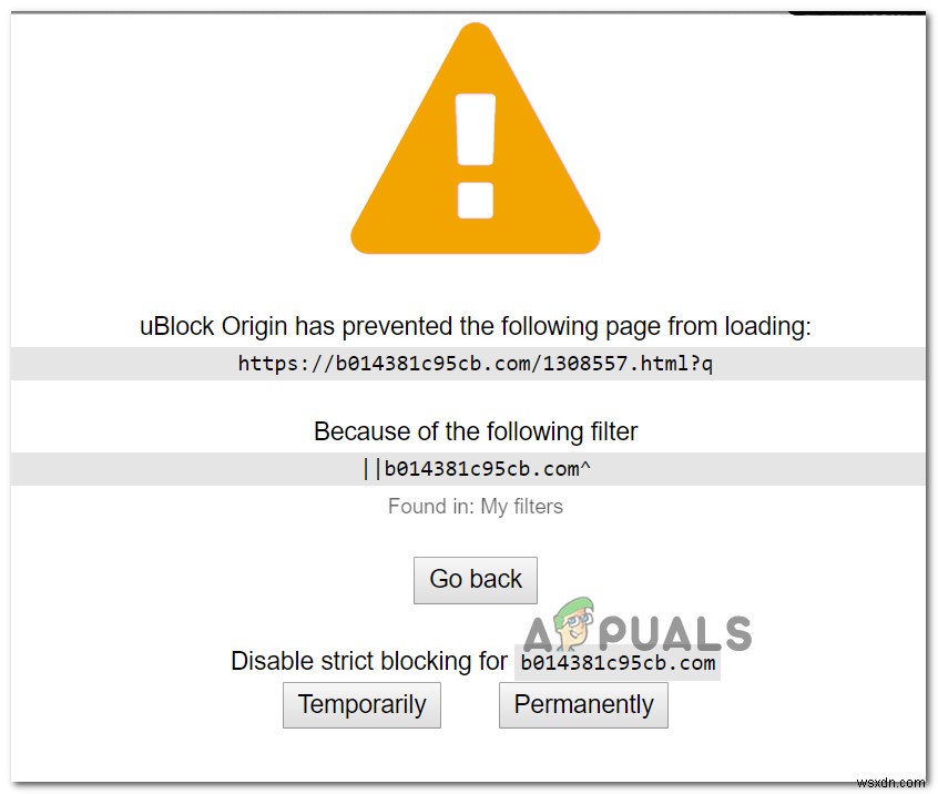 uBlock Origin 다음 페이지 로드 차단 오류 해결 방법 총정리