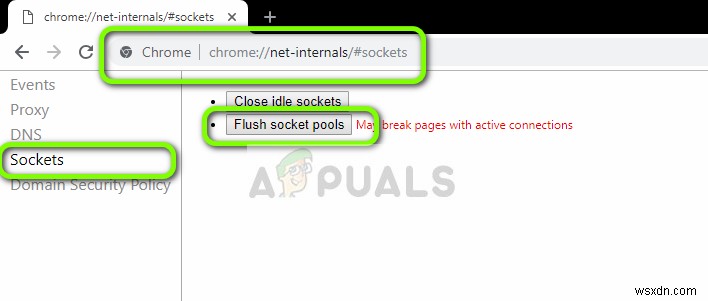 구글 크롬 ERR_SOCKET_NOT_CONNECTED 오류 해결 방법