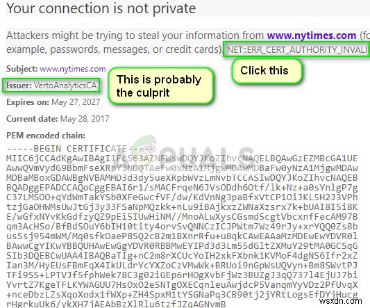 NET::ERR_CERT_WEAK_SIGNATURE_ALGORITHM 오류 해결 방법 총정리