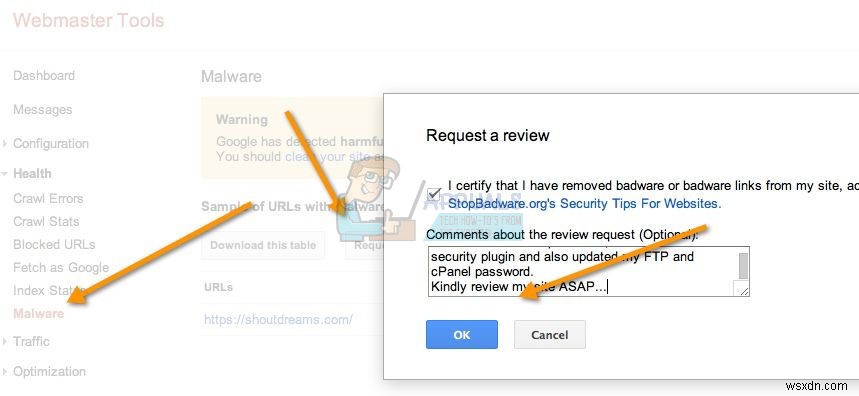 수정: Chrome 앞으로 사이트에 유해한 프로그램이 포함되어 있습니다 오류 해결 방법