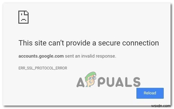 크롬에서  ERR_SSL_PROTOCOL_ERROR  발생 시 해결 방법 7가지