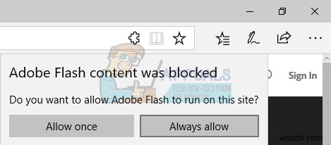 수정: Microsoft Edge에서 Adobe Flash Player가 작동하지 않는 문제 해결 방법