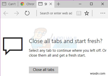 Microsoft Edge가 열리자마자 닫히는 오류 해결 방법