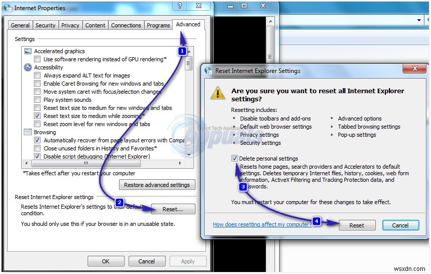 수정: Internet Explorer 작동 중지 오류 해결 방법 20가지