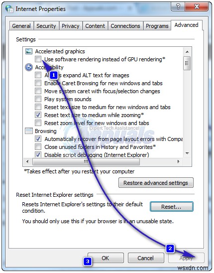 수정: Internet Explorer 작동 중지 오류 해결 방법 20가지