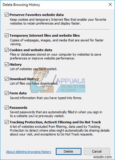 수정: Internet Explorer 작동 중지 오류 해결 방법 20가지