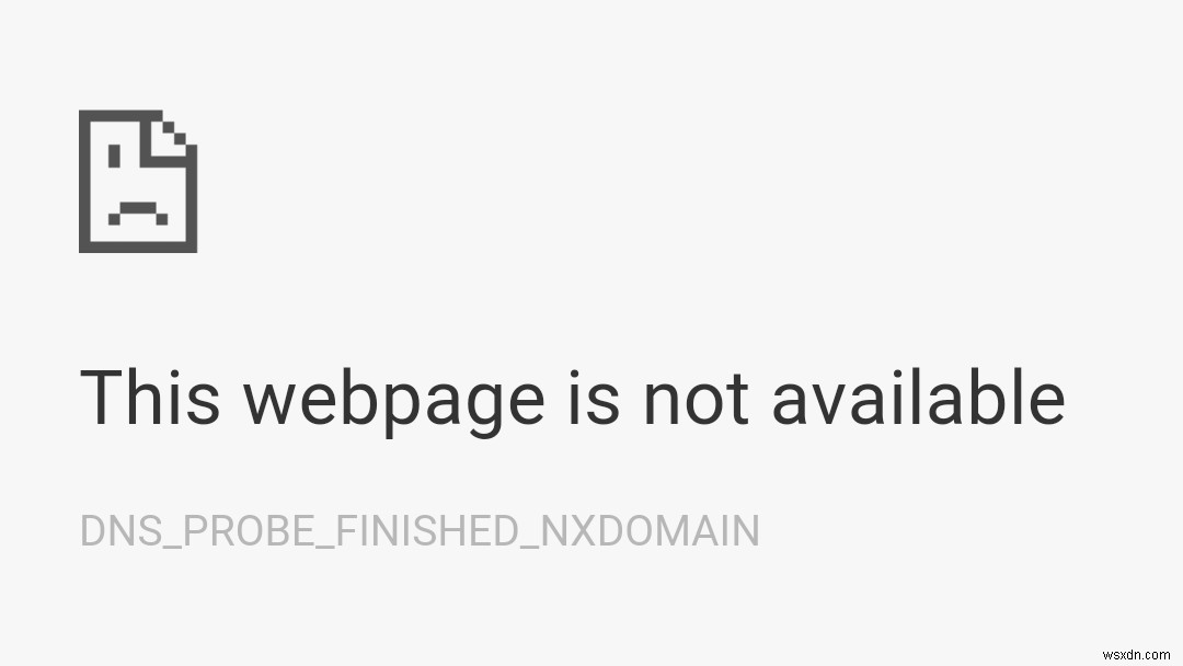 구글 크롬 DNS_PROBE_FINISHED_NXDOMAIN 오류 해결 방법 완벽 가이드