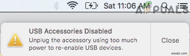 macOS에서 USB 액세서리 비활성화됨 오류 해결하는 완벽 가이드