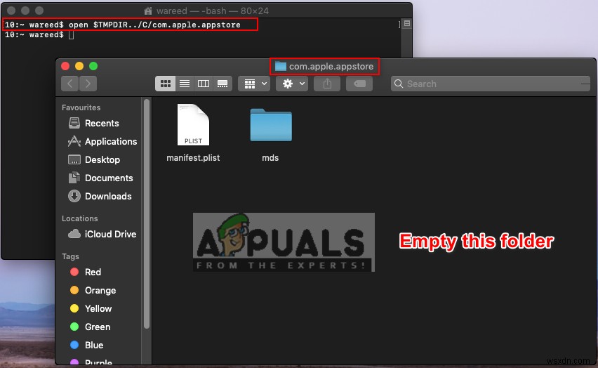 macOS App Store com.apple.commerce.client 오류 500 해결 방법 총정리