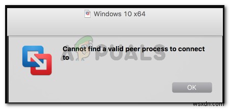 macOS에서 VMware Fusion 연결할 유효한 피어 프로세스를 찾을 수 없음 오류 해결 방법