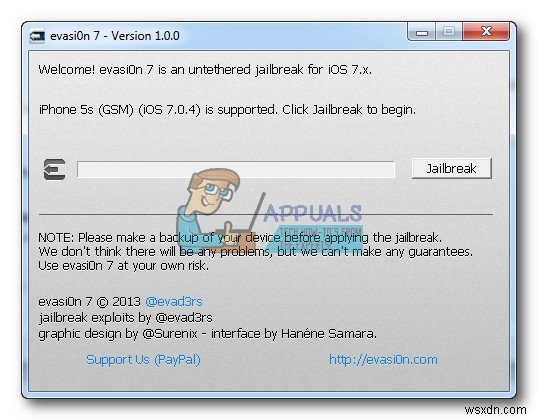 Evasi0n으로 iOS 7 아이폰 4·4s·5·5c·5s 탈옥하는 방법 (Windows 편)