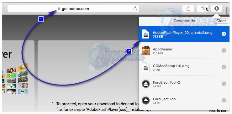 macOS 엘 캐피탄에서 Adobe Flash 플러그인 문제 해결하는 방법