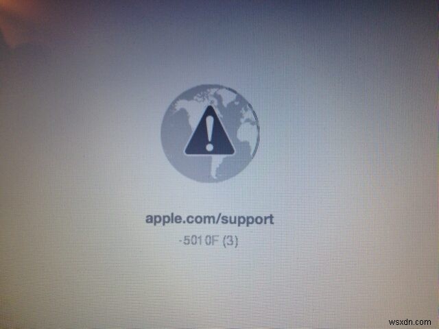 OS X 인터넷 복구 재설치 시 5010F 오류 해결 방법