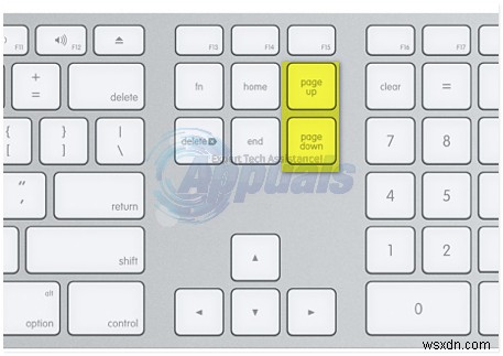 Mac OS X에서 Page Up / Page Down 키 사용하는 완벽 가이드