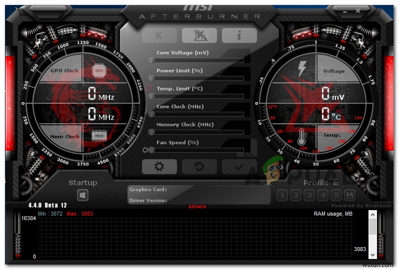 [해결 방법] Windows 11/10에서 MSI Afterburner가 GPU를 인식하지 못할 때