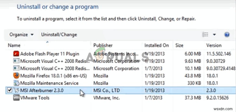 [해결 방법] Windows 11/10에서 MSI Afterburner가 GPU를 인식하지 못할 때