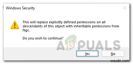 Windows Hello 문제가 발생하여 PIN을 사용할 수 없습니다 오류 해결 방법