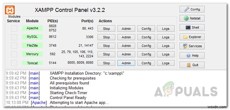 XAMPP  MySQL이 예기치 않게 종료되었습니다  오류 완벽 해결 가이드