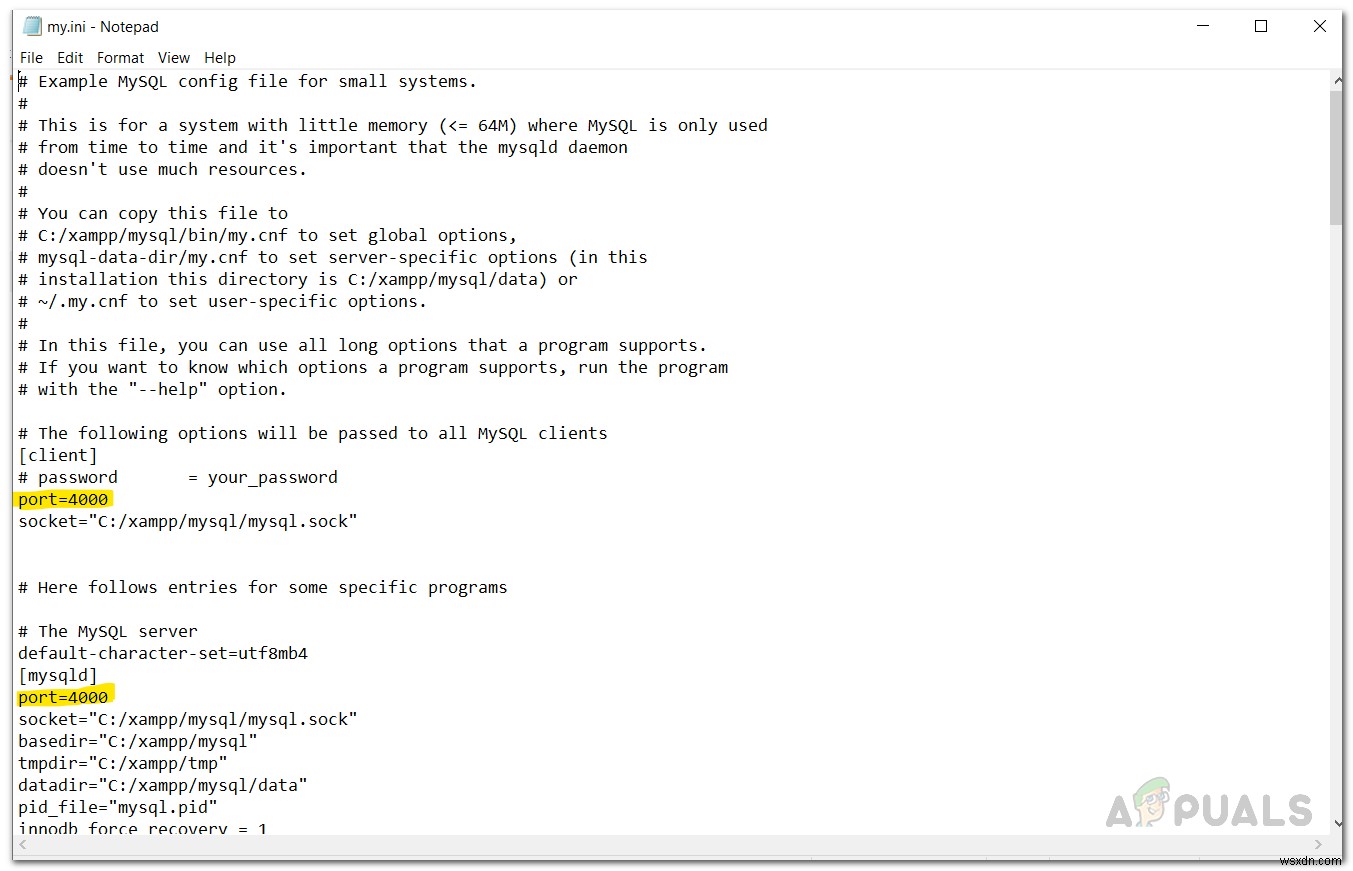 XAMPP  MySQL이 예기치 않게 종료되었습니다  오류 완벽 해결 가이드