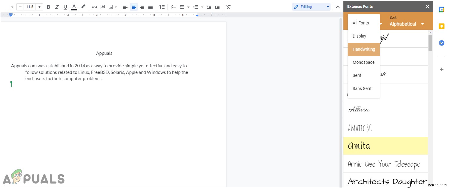 구글 문서(Google Docs)에 새로운 글꼴 추가하는 방법 총정리