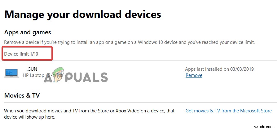 Microsoft 계정에 연결된 적용 가능한 장치가 없습니다 오류 해결 방법