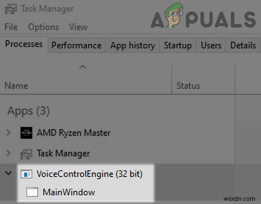 데스크톱에 나타나는 알 수 없는  MainWindow  창 문제 해결 방법