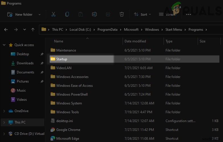 Windows 11/10에서 시작 폴더(Startup Folder)에 접근하는 방법 완벽 가이드
