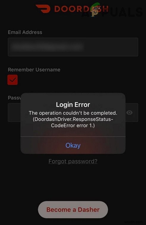 DoorDash 드라이버 앱 응답 상태 오류 코드 1 완벽 해결 가이드
