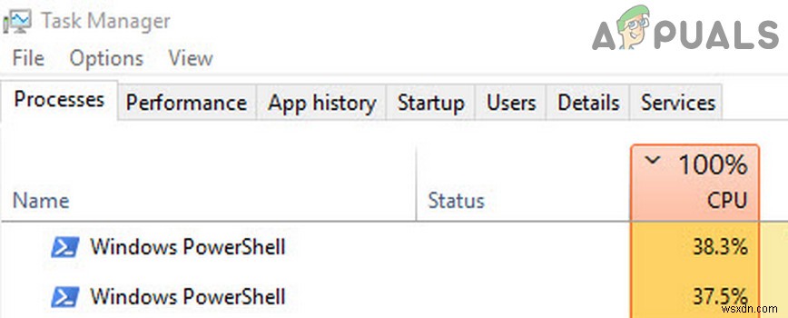 Windows 10에서 PowerShell 높은 CPU 사용량 문제 해결하는 방법