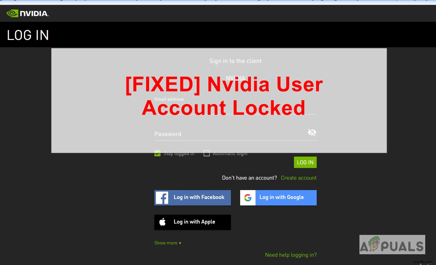 잠긴 NVIDIA 계정 잠금 해제하는 방법 (해결책 총정리)