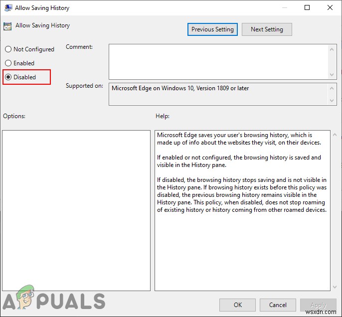Windows 10에서 Microsoft Edge 방문 기록 저장을 차단하는 완벽 가이드