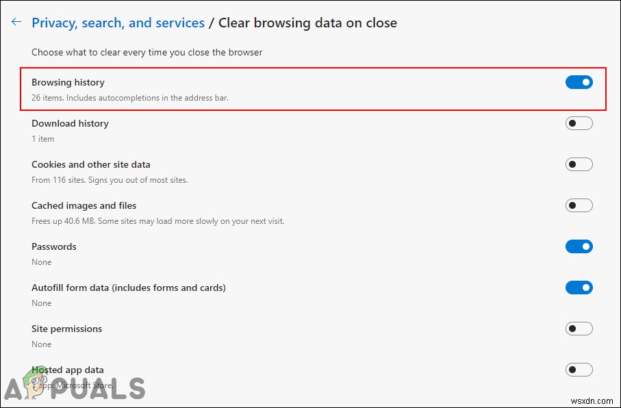 Windows 10에서 Microsoft Edge 방문 기록 저장을 차단하는 완벽 가이드
