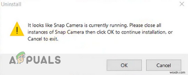 Windows에서 Snap Camera가 삭제되지 않을 때 해결 방법