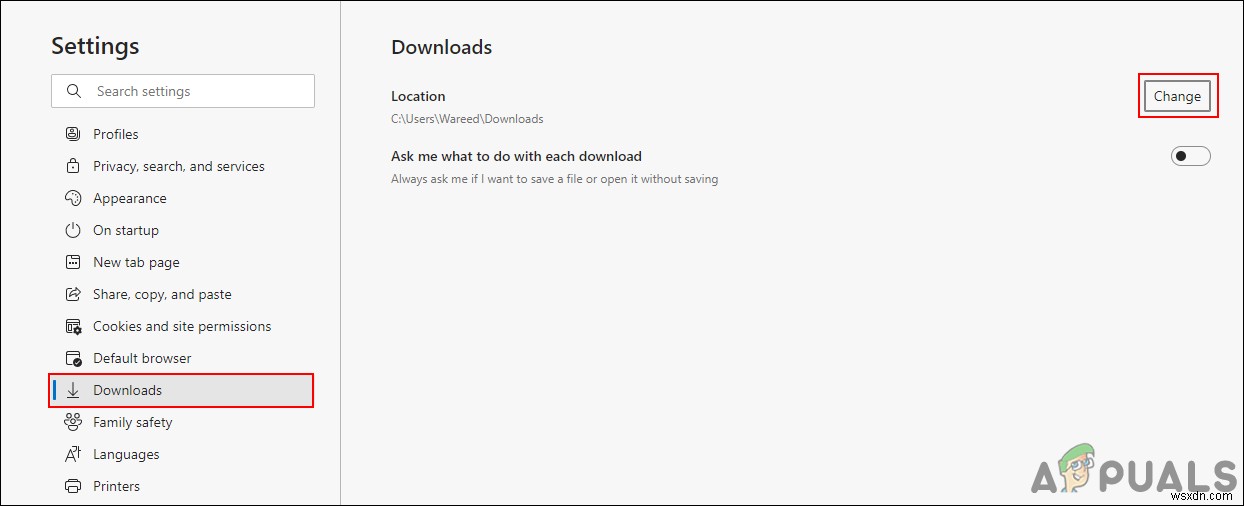 Microsoft Edge Chromium 다운로드 폴더 변경 방법 총정리